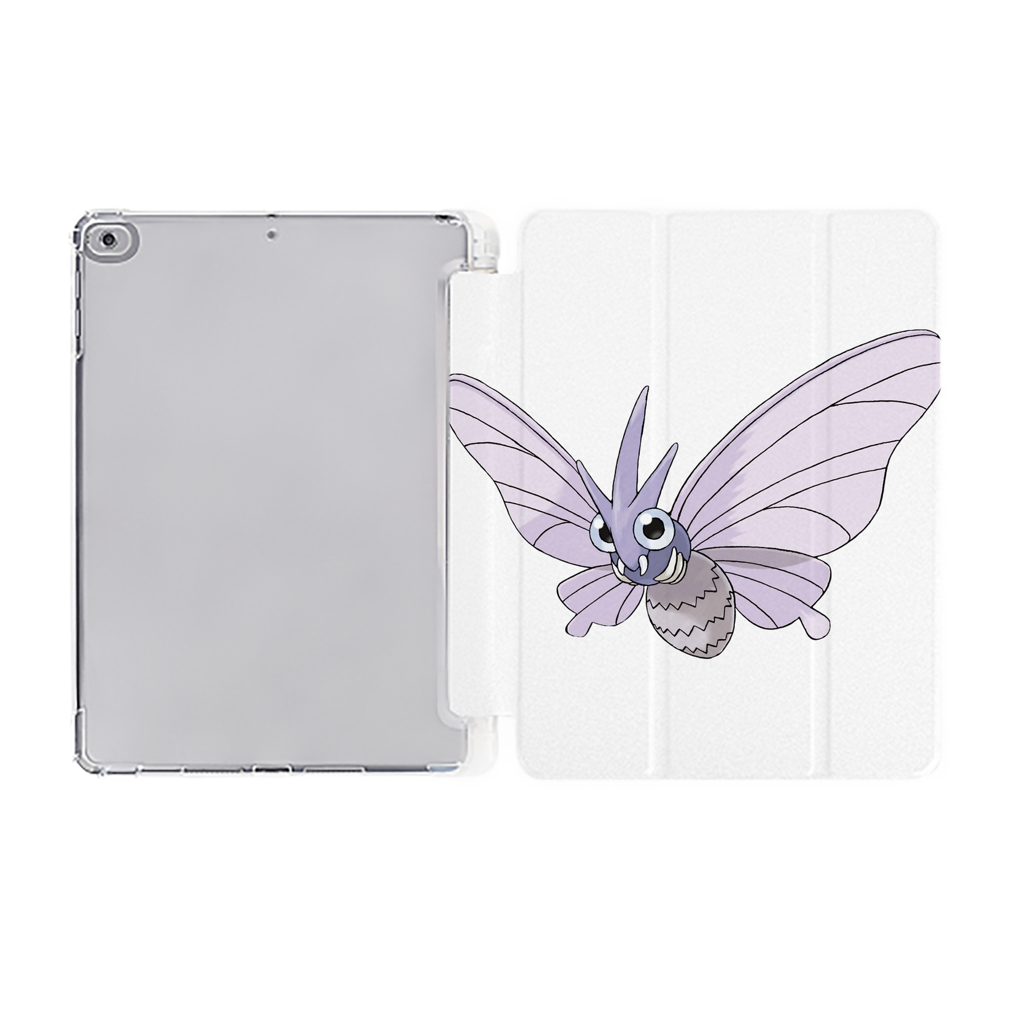 （画像用） ポケットモンスター Pokémon IPad ケース ペン収納付き 三つ折りスタンド PUレザー×シリコン 対応機種9.5/10.5/10.9インチ